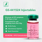 GS-441524 Injectables, 30 mg/ml, avec B12