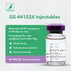 GS-441524 حقن، 40 ملغم/مل